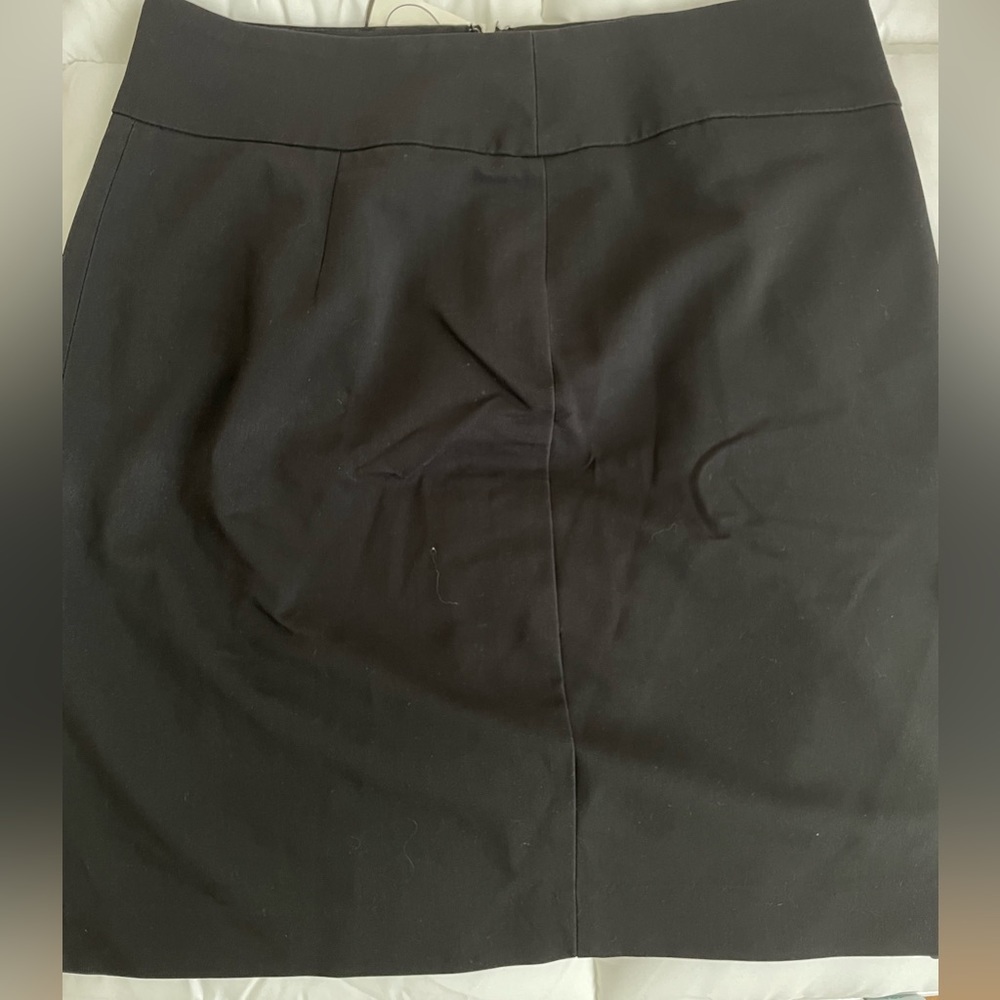 Black pencil skirt
